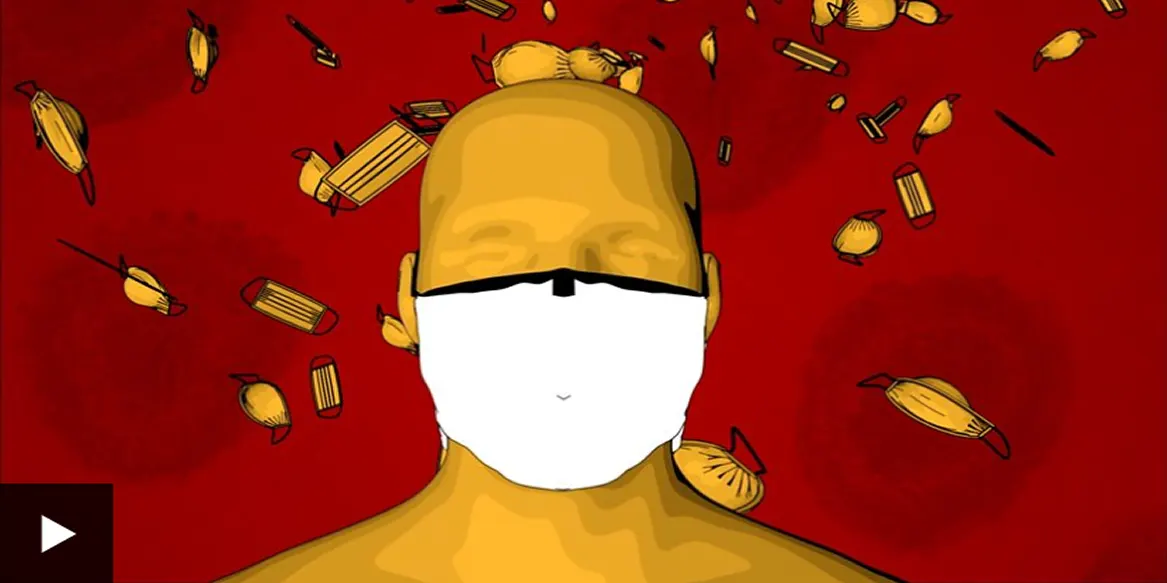 Coronavirus: How to wear a face covering [Video]